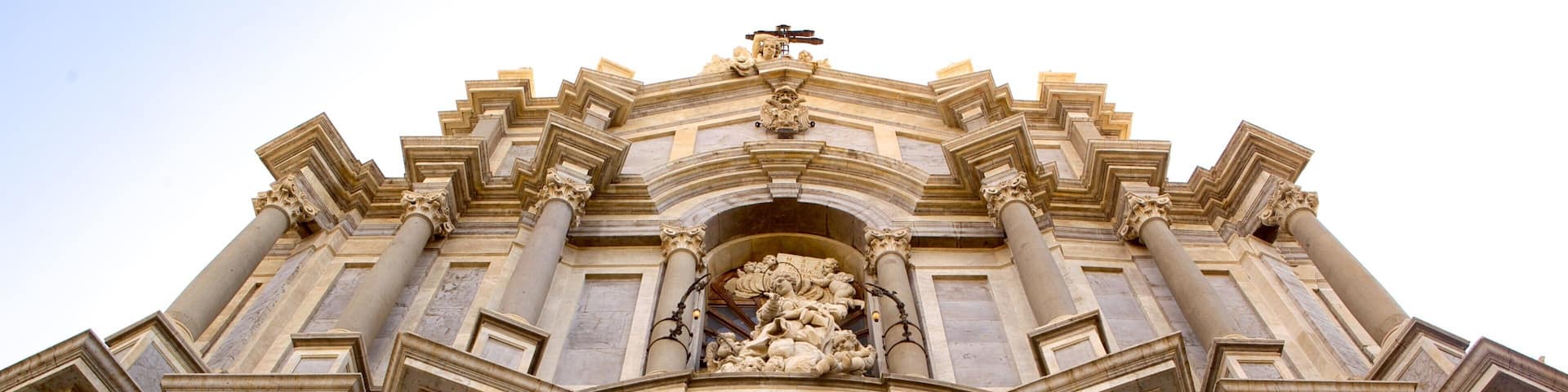 Catania Cathedral featuring a church or cathedral, religious aspects and heritage architecture