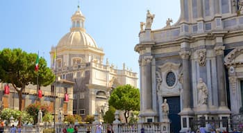 Platz der Kathedrale welches beinhaltet religiöse Elemente, Kirche oder Kathedrale und historische Architektur