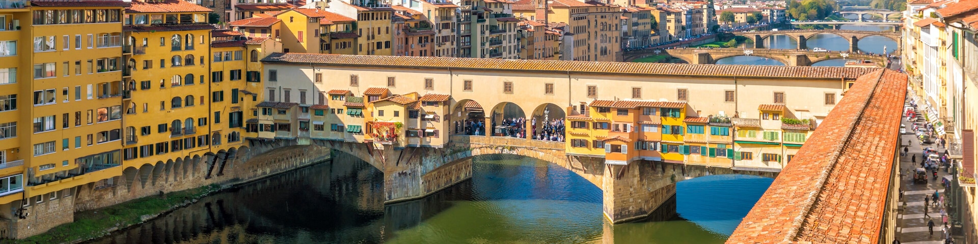 Ponte Vecchio over the Arno River in Florence