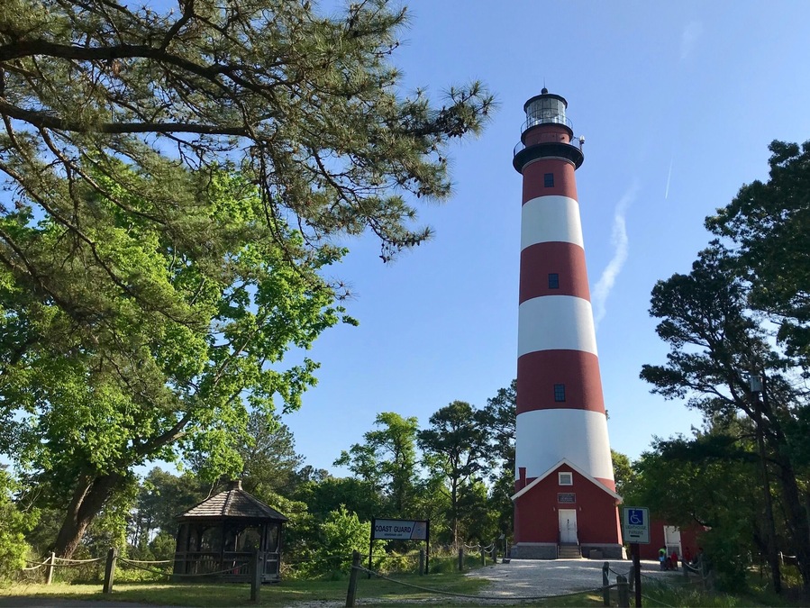 You can go up to the top of this beautiful lighthouse.
