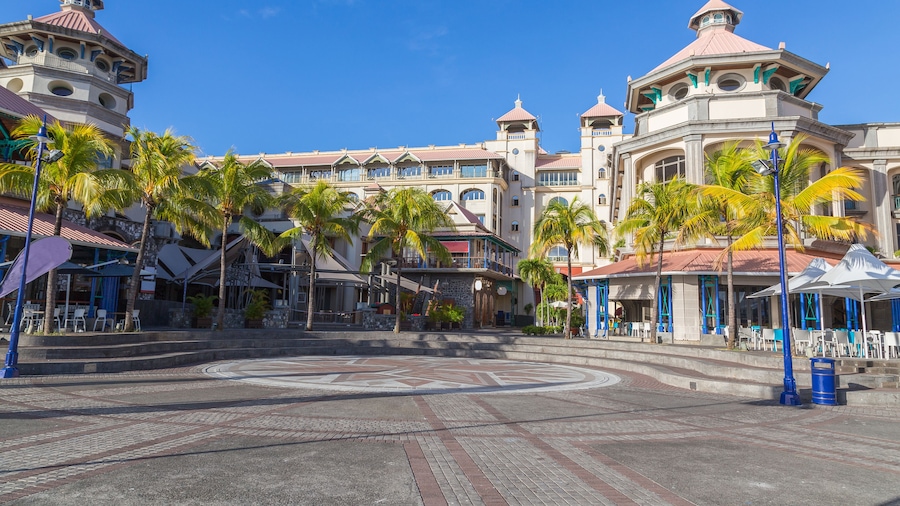port louis waterfront zentrum hauptstadt von mauritius
