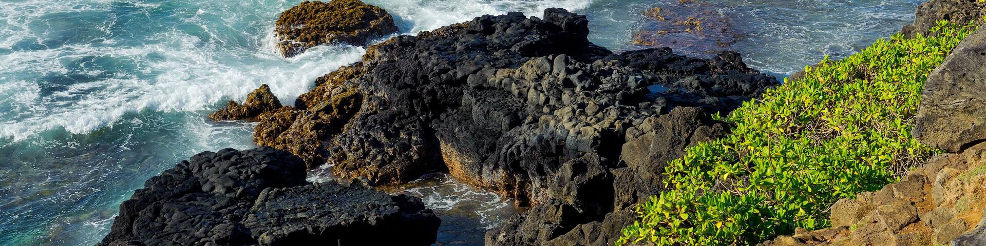 Gris Gris cape on South of Mauritius.