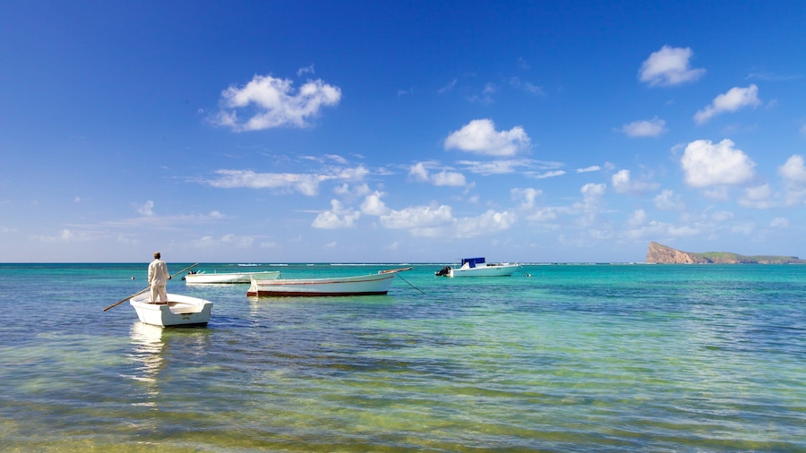 Mauritius featuring general coastal views
