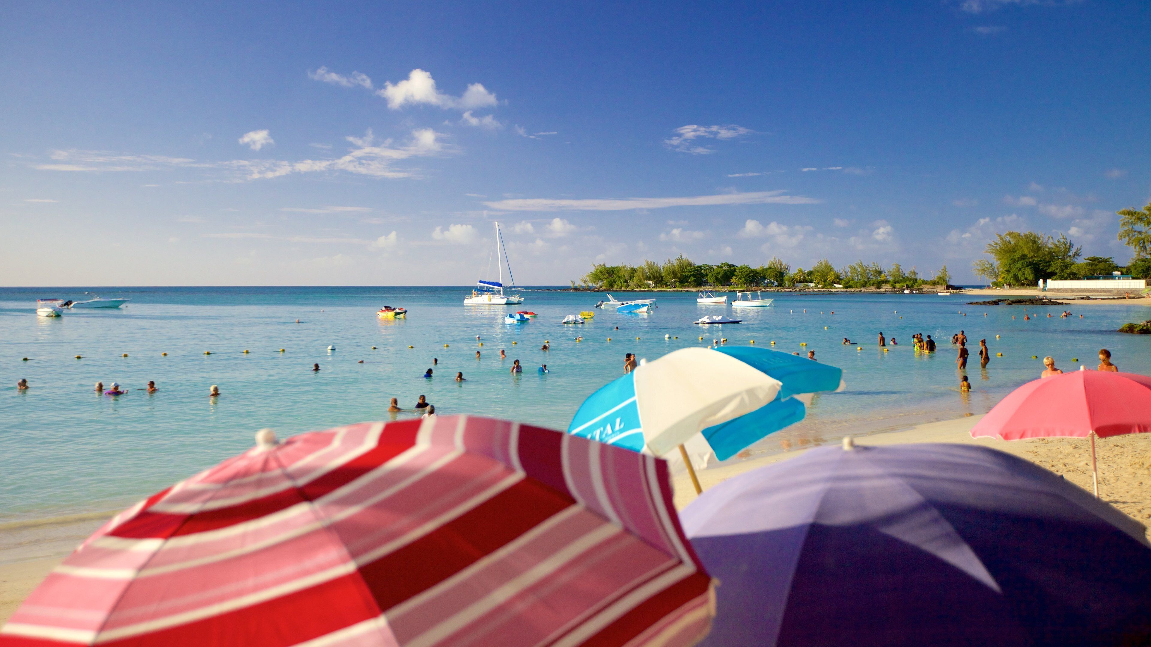 Île Maurice montrant vues littorales