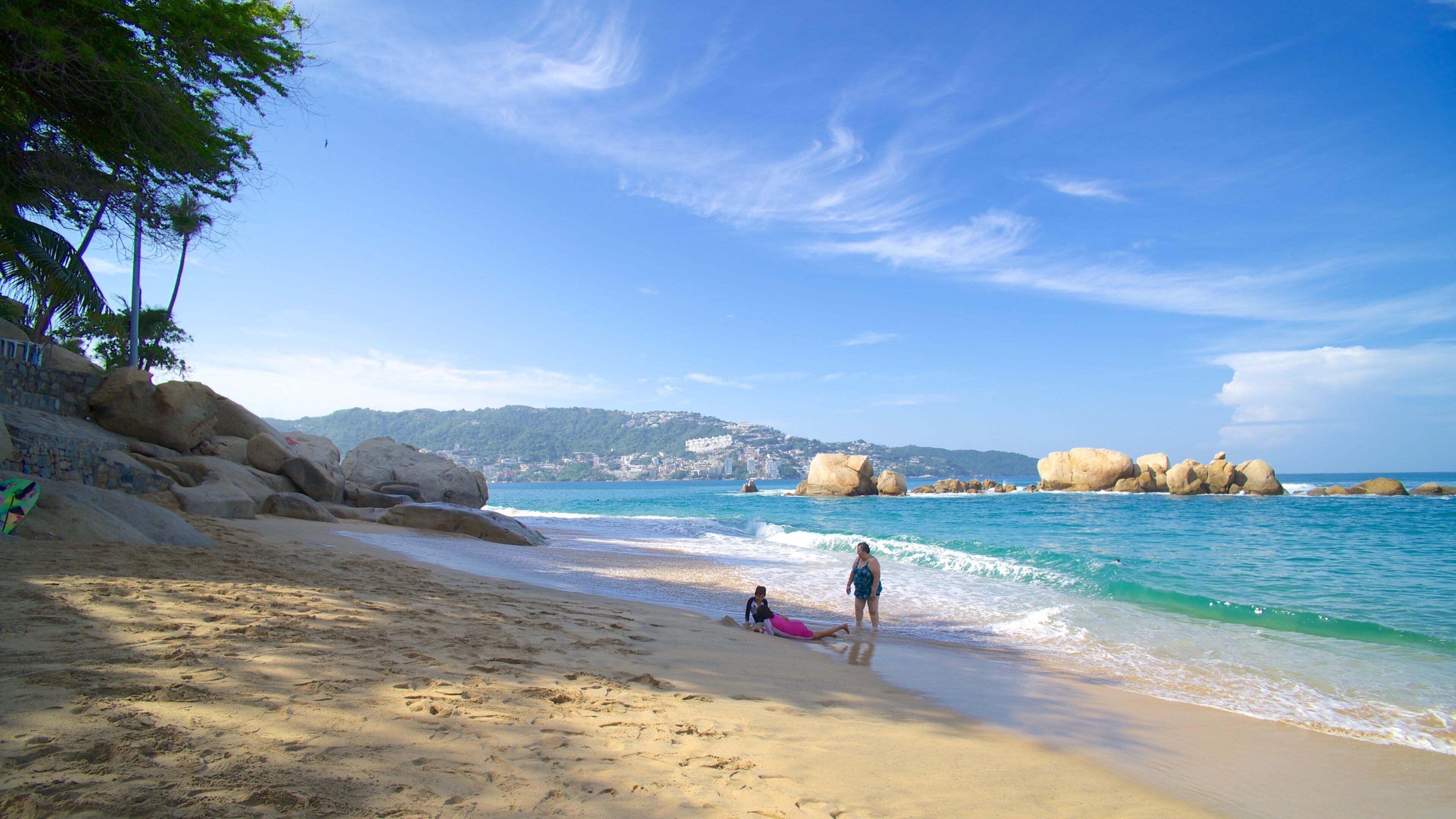 Condesa strand som inkluderer sandstrand