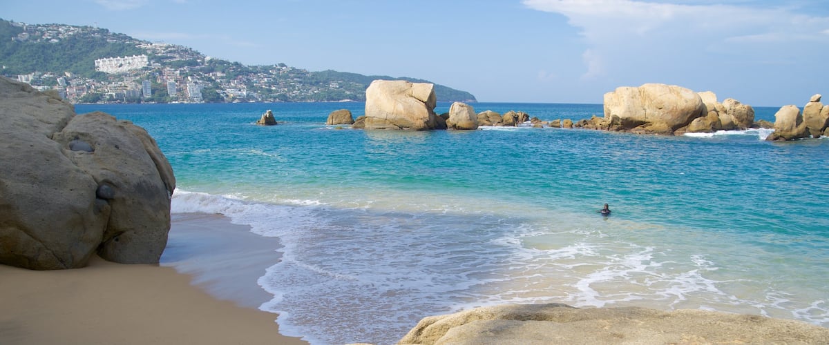 Condesa Beach which includes a beach