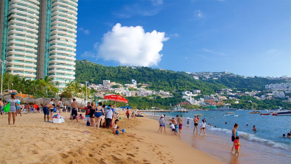 Icacos Beach showing general coastal views, a beach and tropical scenes