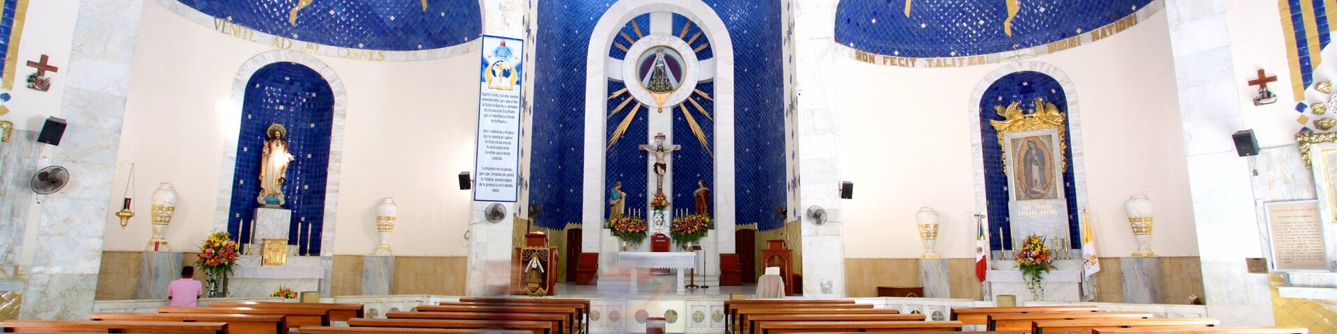 La Catedral which includes a church or cathedral and interior views