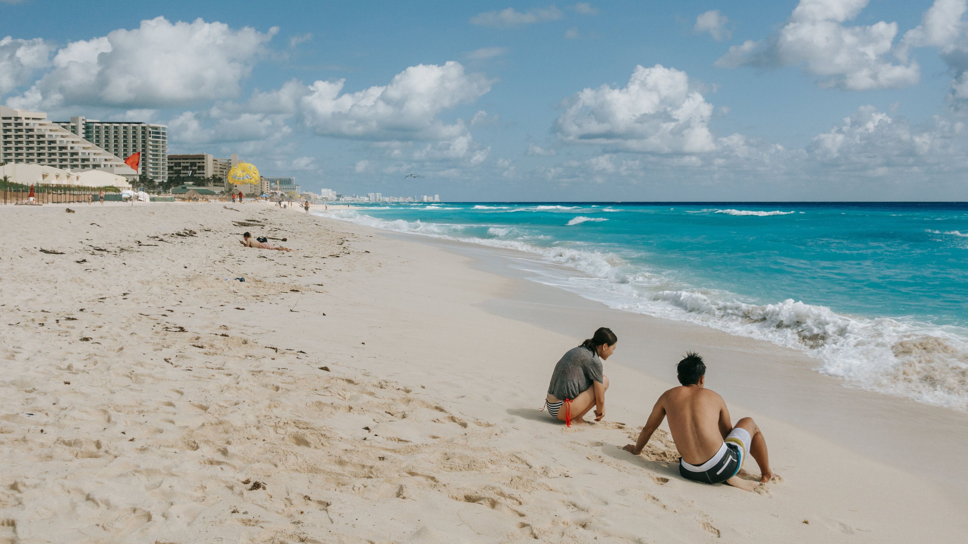 Delfines Beach featuring a beach and general coastal views as well as a couple