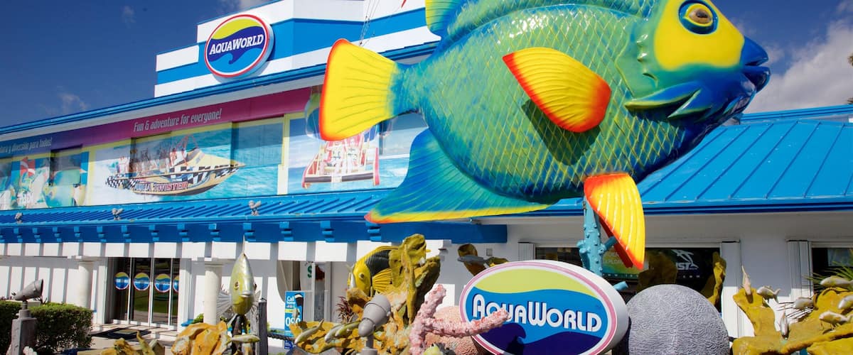 Aquaworld ofreciendo señalización
