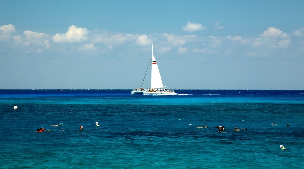 Cozumel which includes boating and general coastal views