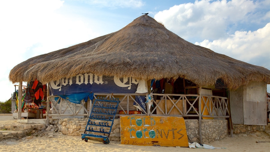 El Mirador featuring signage and tropical scenes