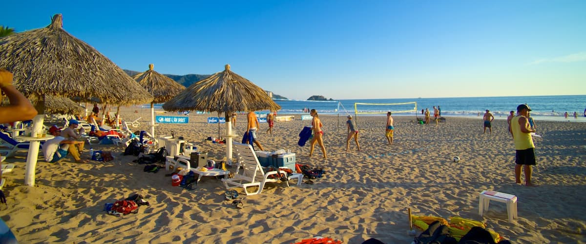 El Palmar Beach which includes general coastal views, a luxury hotel or resort and a sandy beach