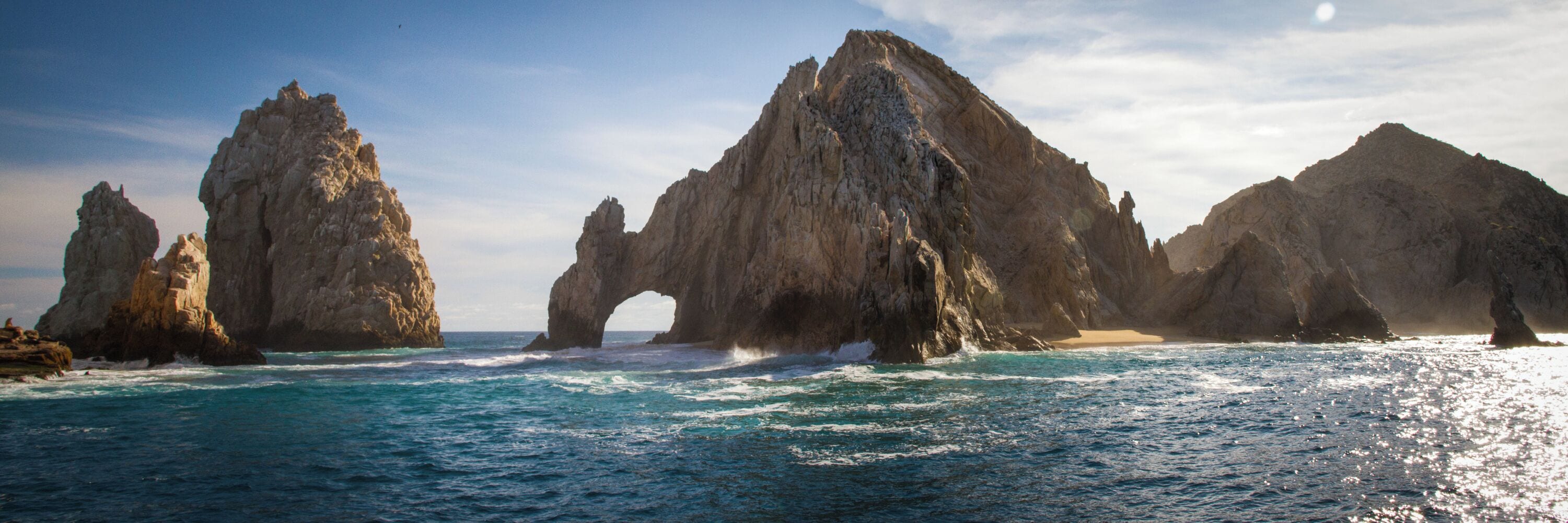 El Arco at Sunset in Los Cabos Mexico