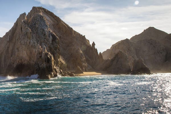 El Arco at Sunset in Los Cabos Mexico