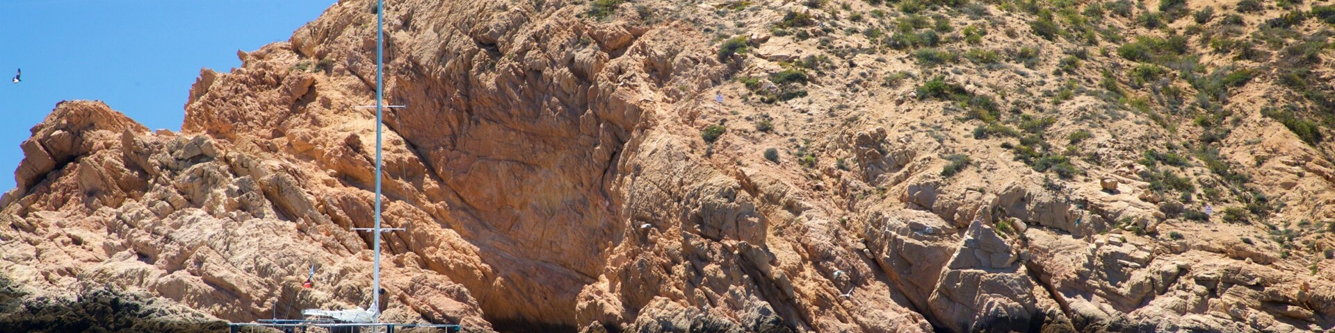 Santa Maria Beach featuring rocky coastline and general coastal views