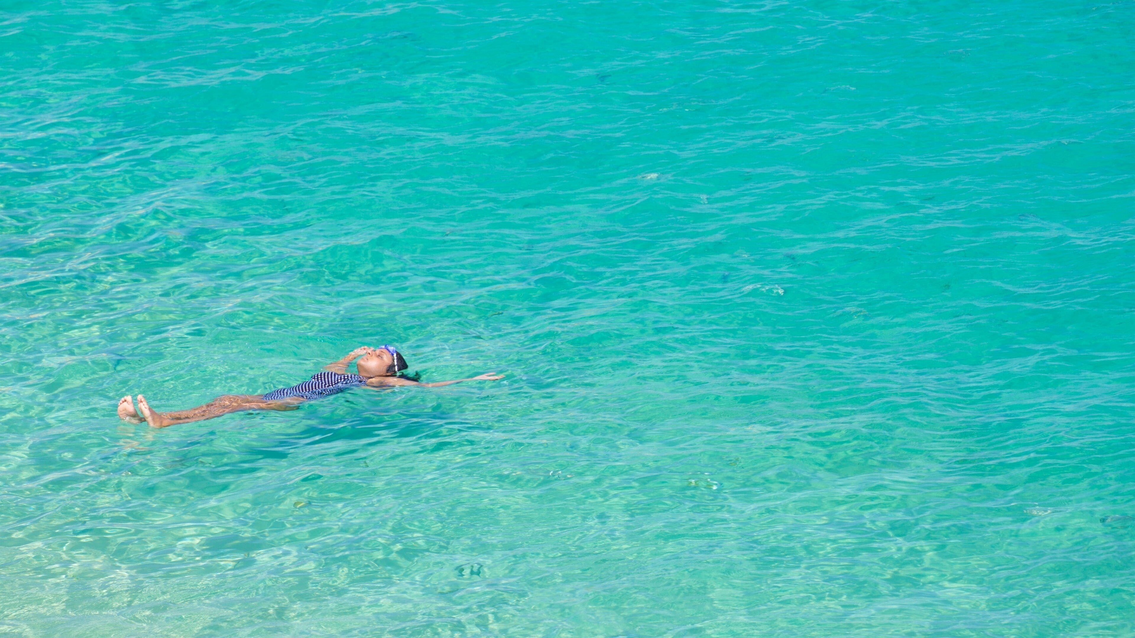 Chileno Beach featuring swimming, tropical scenes and general coastal views