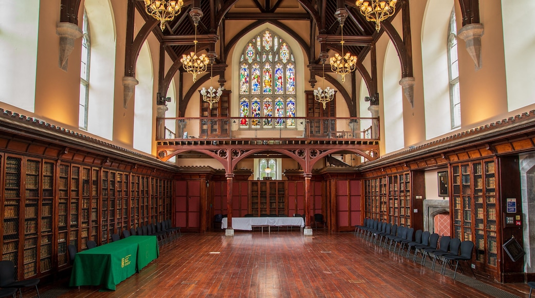 University College Cork which includes interior views, heritage elements and a church or cathedral