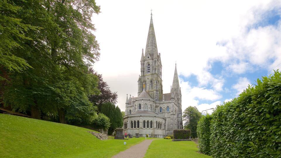 St. Finbarr\'s Cathedral showing religious aspects, heritage elements and heritage architecture