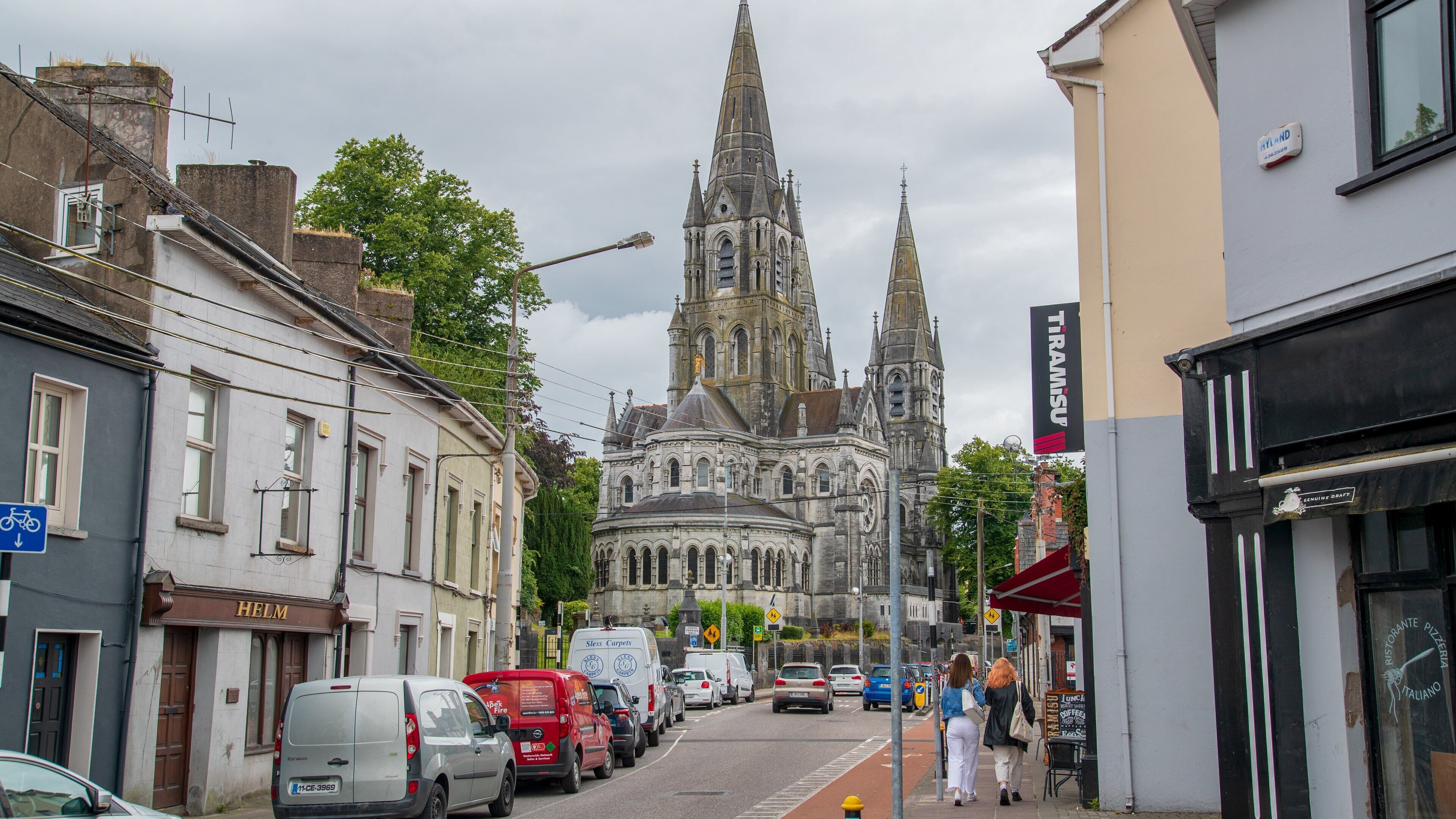 Saint Fin Barre\'s Cathedral featuring heritage architecture and a church or cathedral