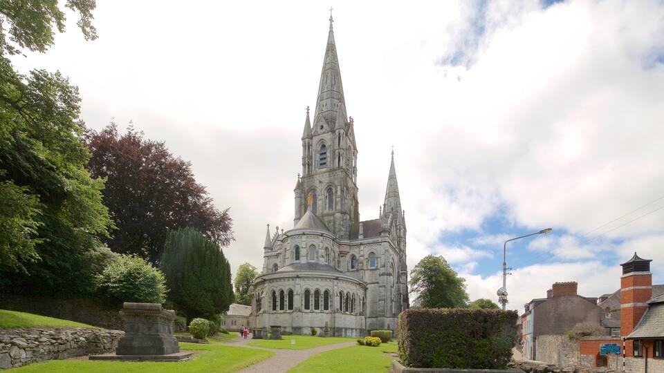 St. Finbarr\'s Cathedral featuring heritage elements, religious aspects and a church or cathedral