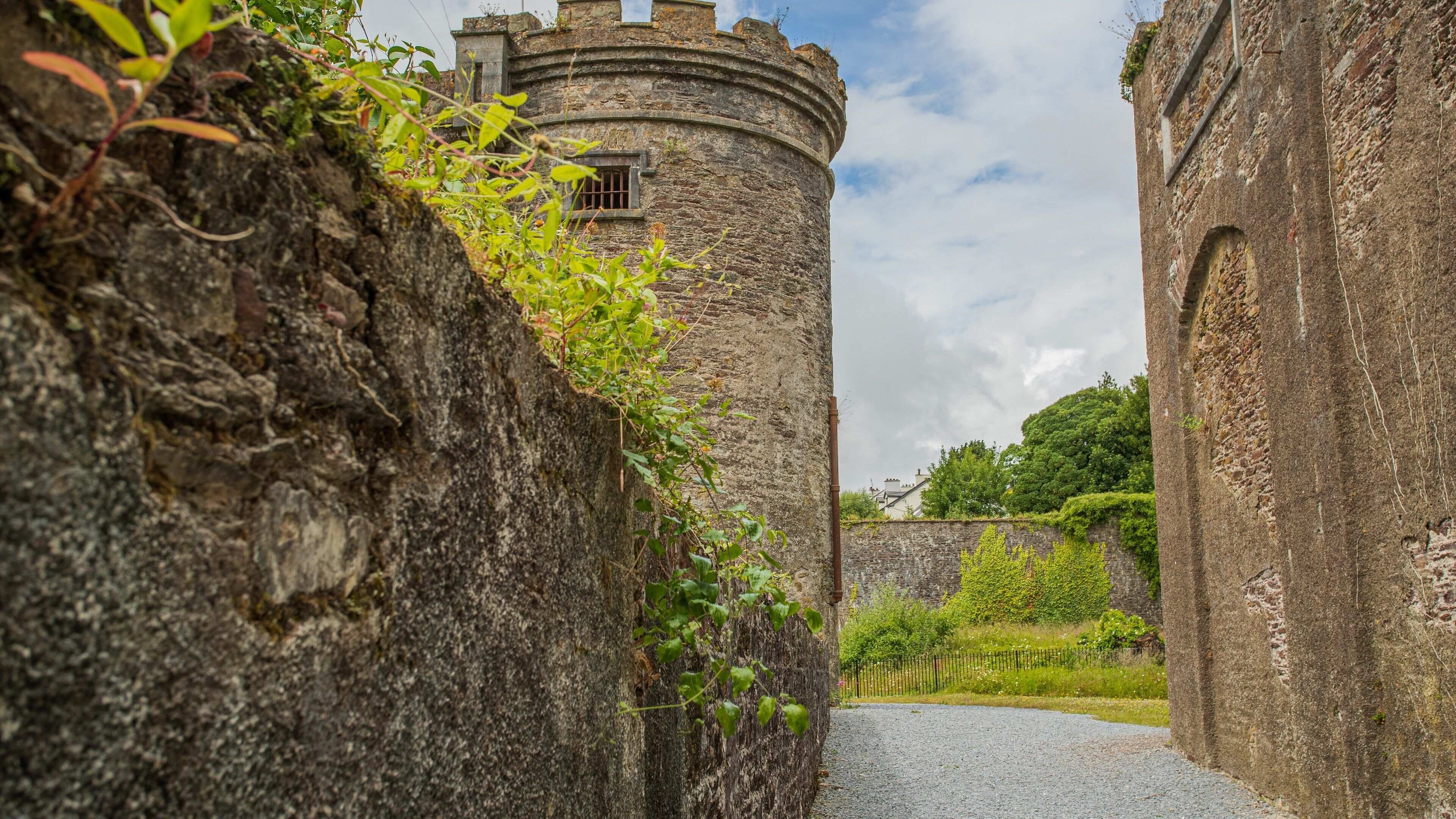 Cork City Gaol featuring heritage architecture