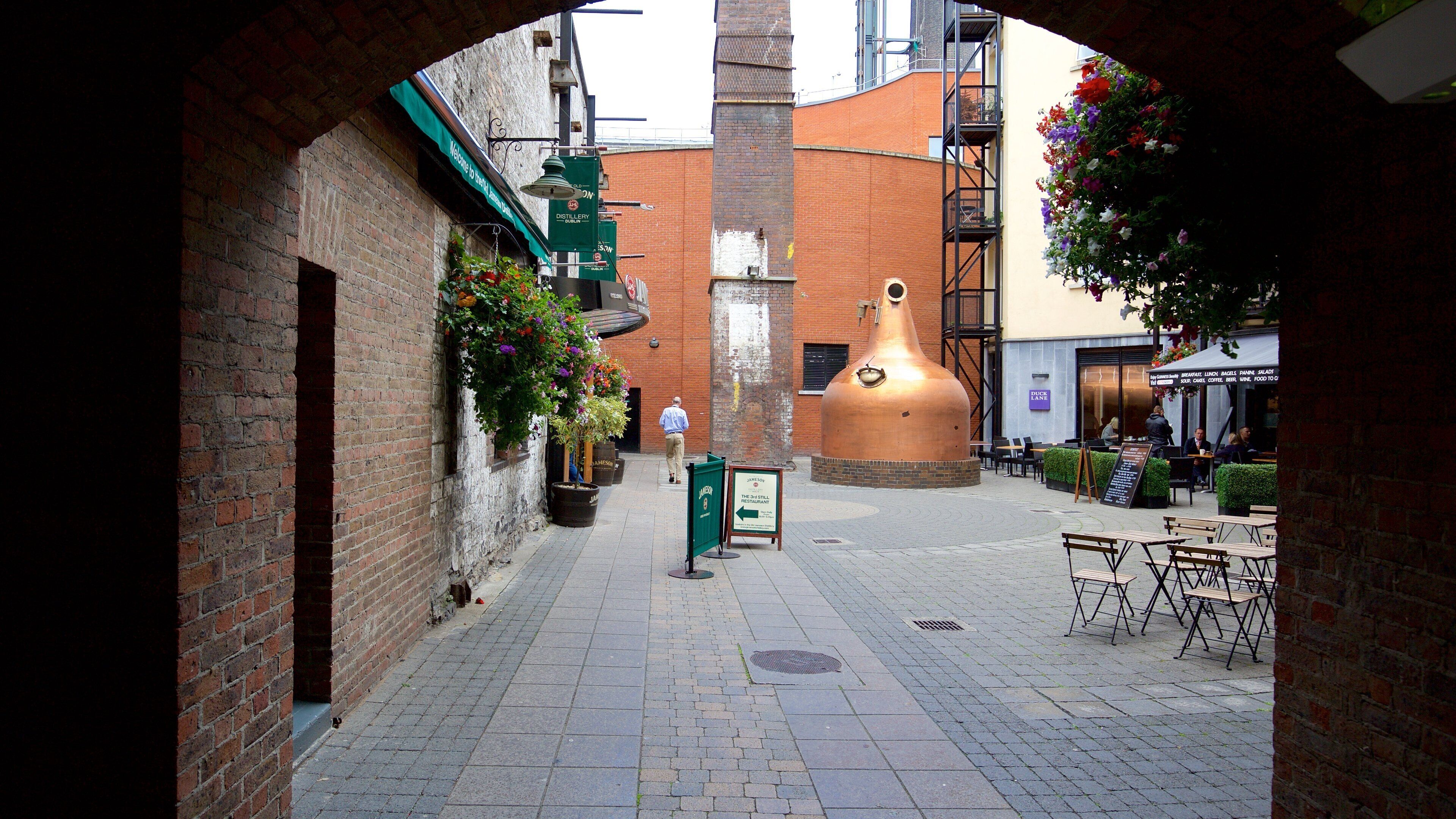 Old Jameson Distillery showing heritage elements