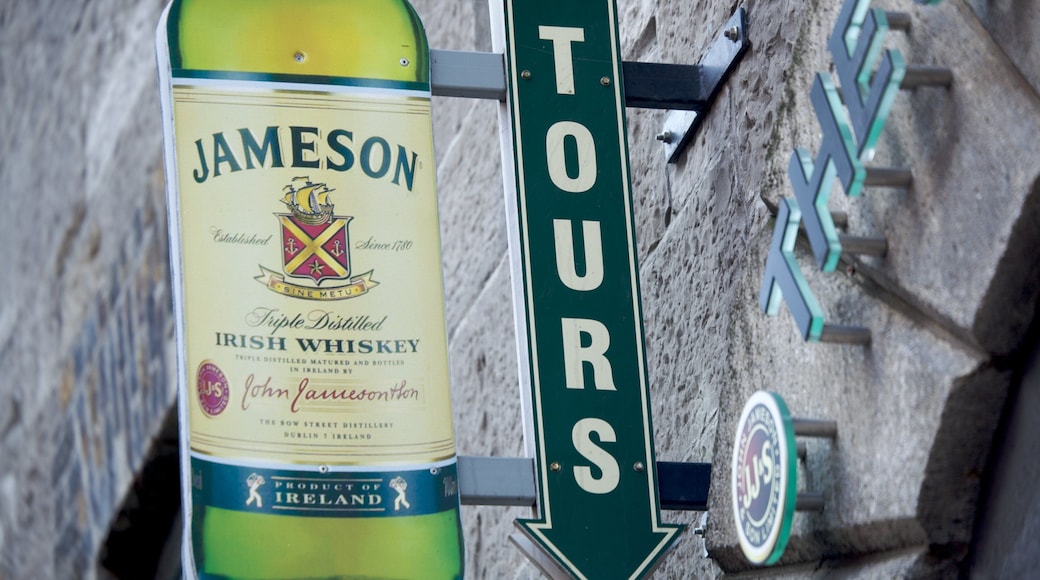 オールド ジェムソン蒸溜所 表示 バー と 標識