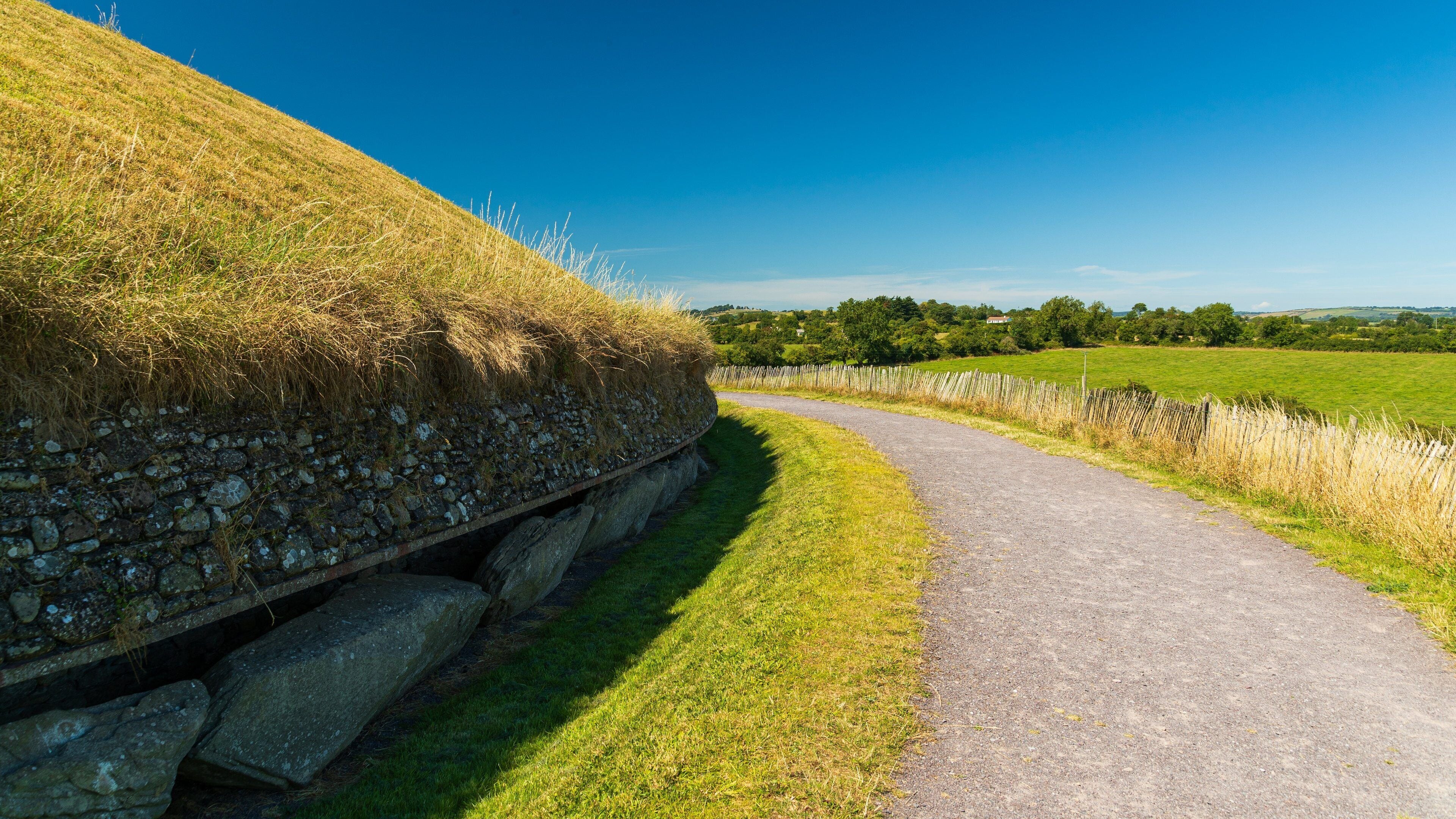 Newgrange featuring heritage elements