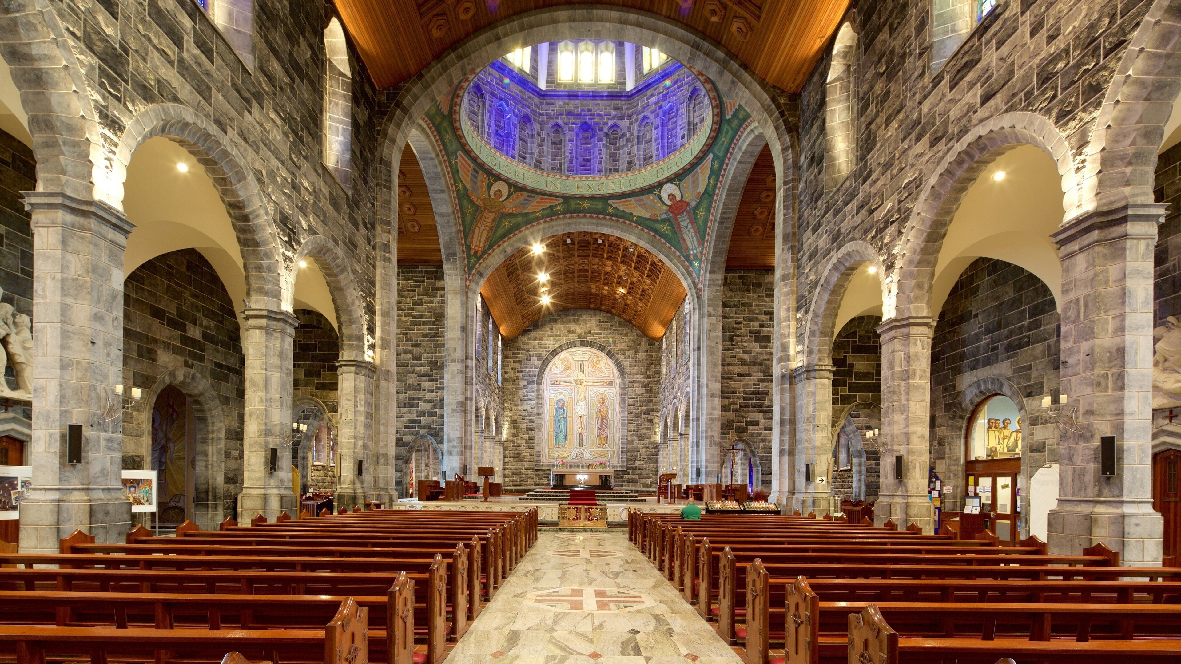 Cathédrale de Galway montrant église ou cathédrale, aspects religieux et vues intérieures