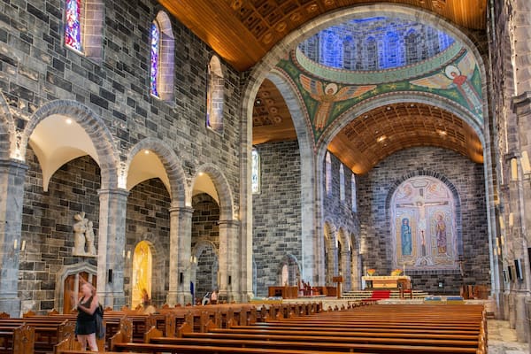 Galway Cathedral which includes heritage elements, interior views and a church or cathedral