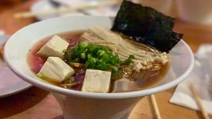 Tofu ramen. A nice late night snacks. #GoodEats