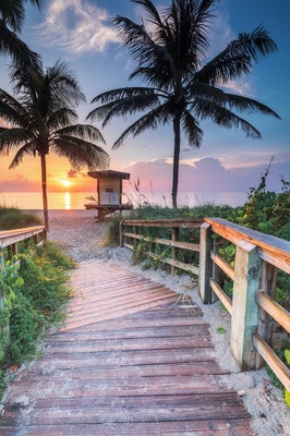 Lifeguard station.