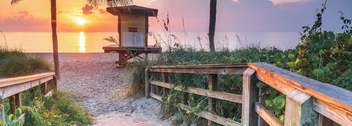 Lifeguard station.