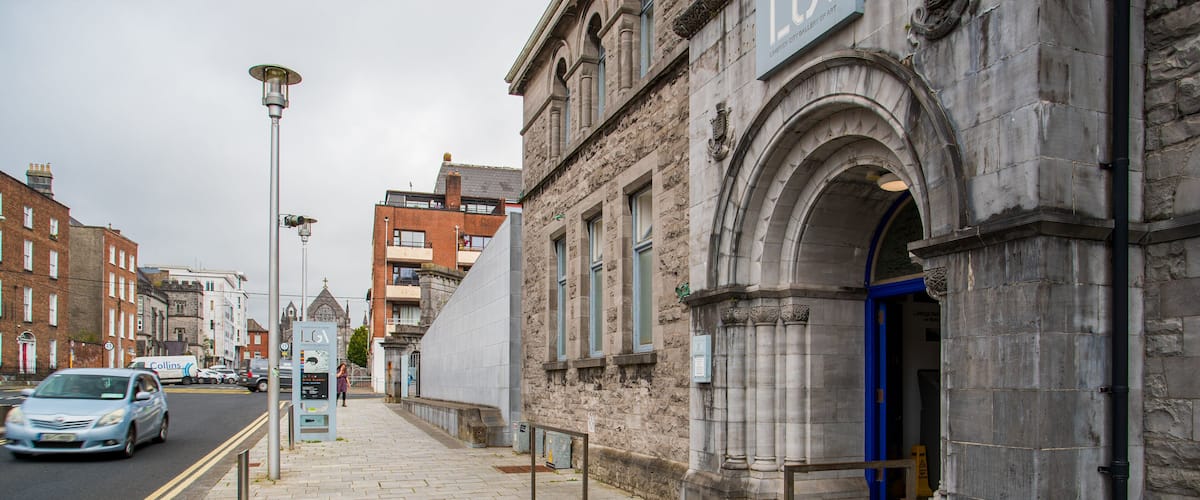 Limerick City Gallery of Art which includes heritage architecture