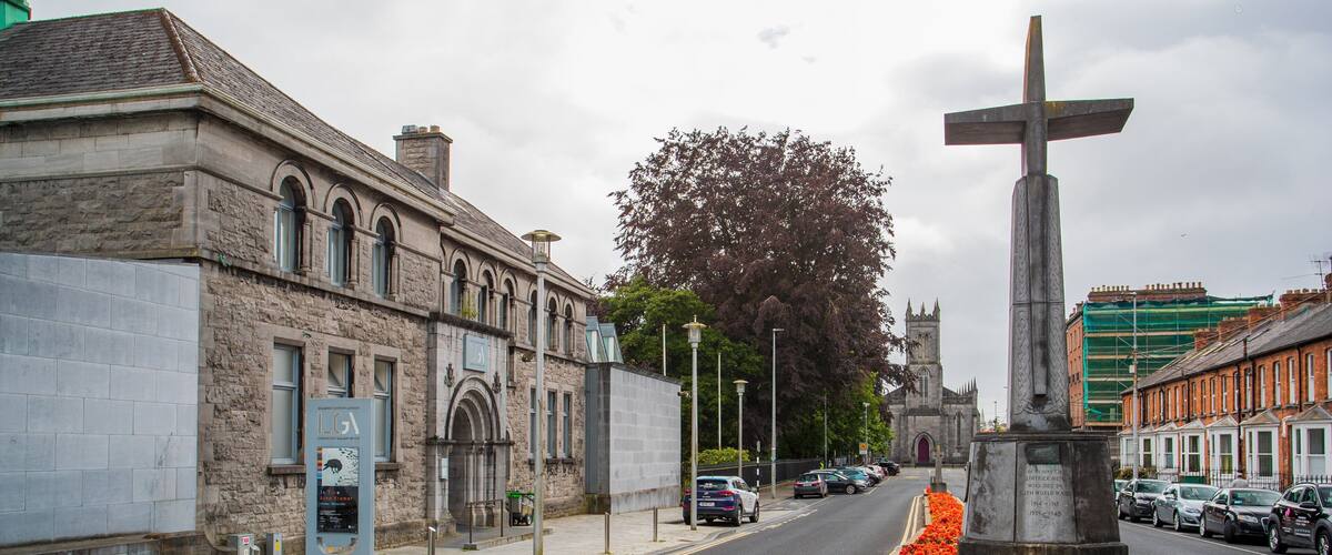 Limerick City Gallery of Art showing heritage architecture