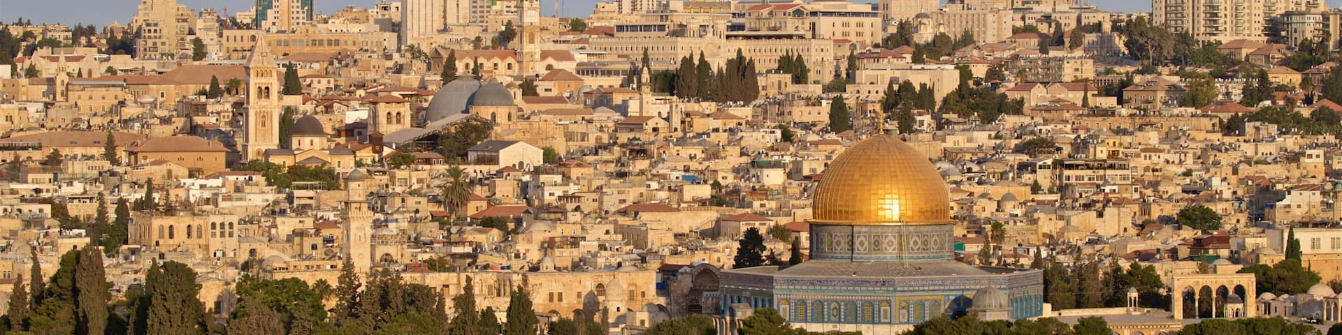 Temple Mount featuring landscape views, a city and heritage architecture