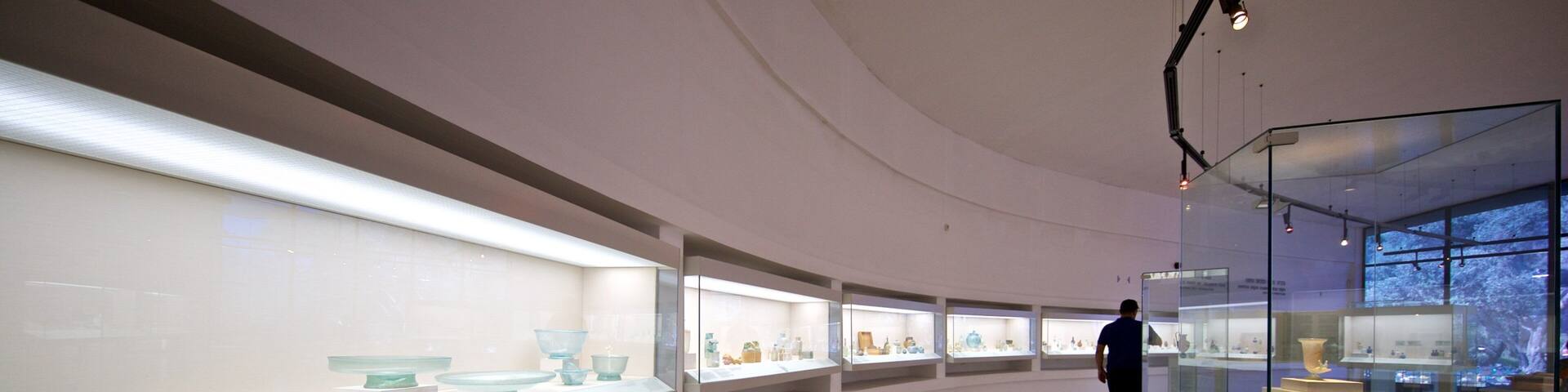 Eretz Israel Museum featuring interior views