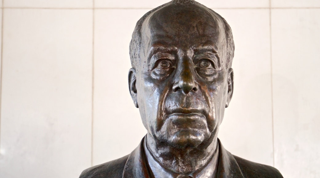 Rabin Memorial which includes a statue or sculpture