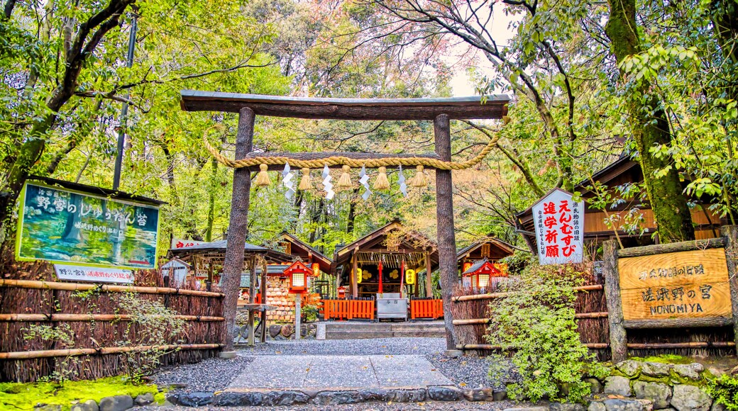 京都、嵯峨野の野宮神社