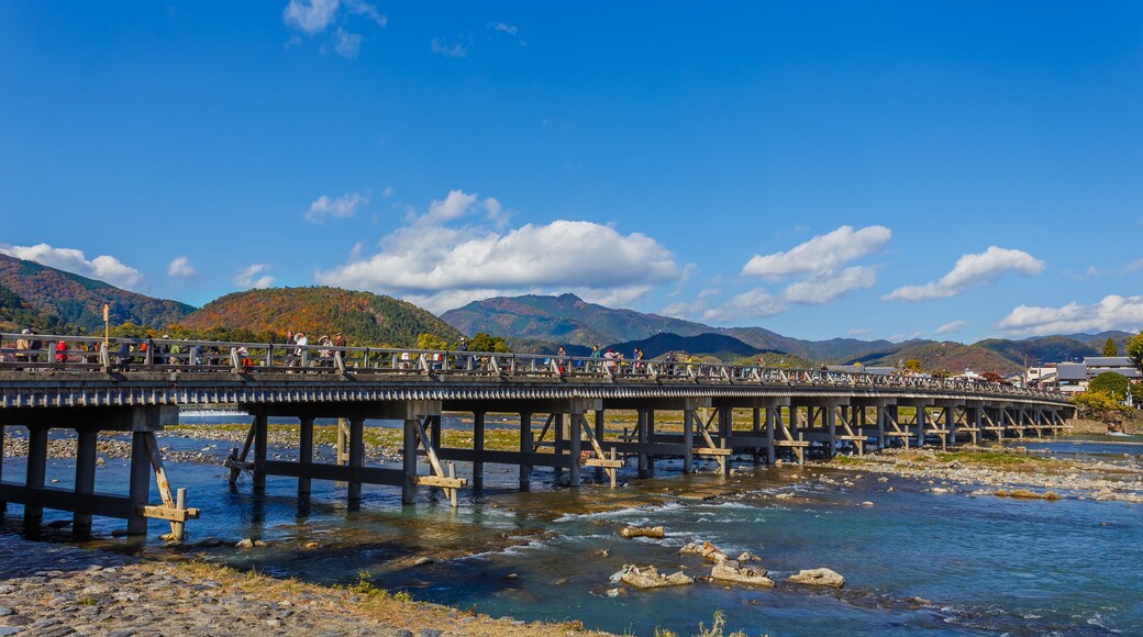 Togetsu-kyo Bridgeat Arashiyama in Kyoto