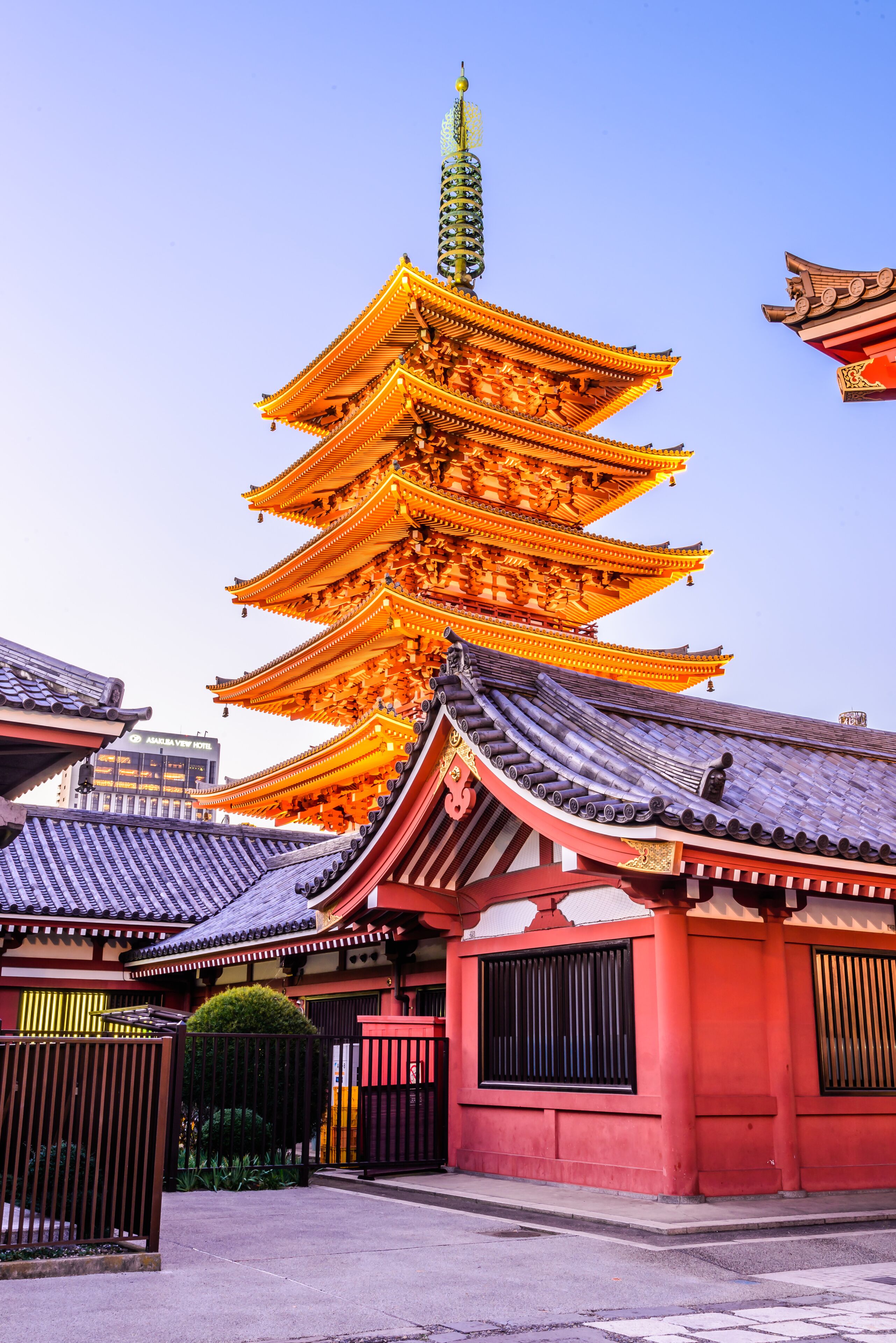 Sensoji Temple in Tokyo at Japan