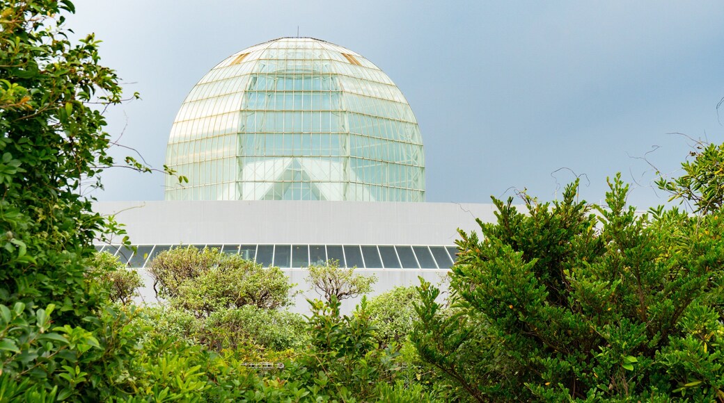 Tokyo Sea Life Park showing modern architecture