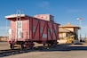 Old Train near Railroad station (Museum) at Columbus NM