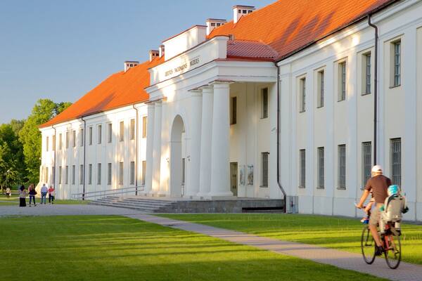 National Museum of Lithuania which includes heritage elements, a park and cycling