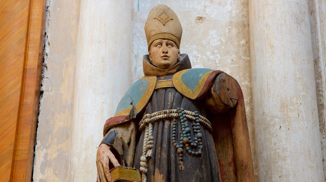 St. Anne\'s Church featuring religious elements and interior views