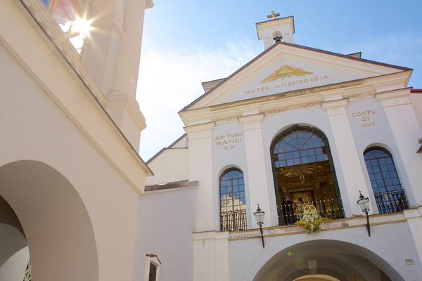 Gate of the Dawn showing heritage architecture