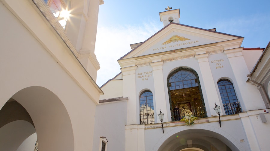 Puerta del Alba que incluye arquitectura patrimonial