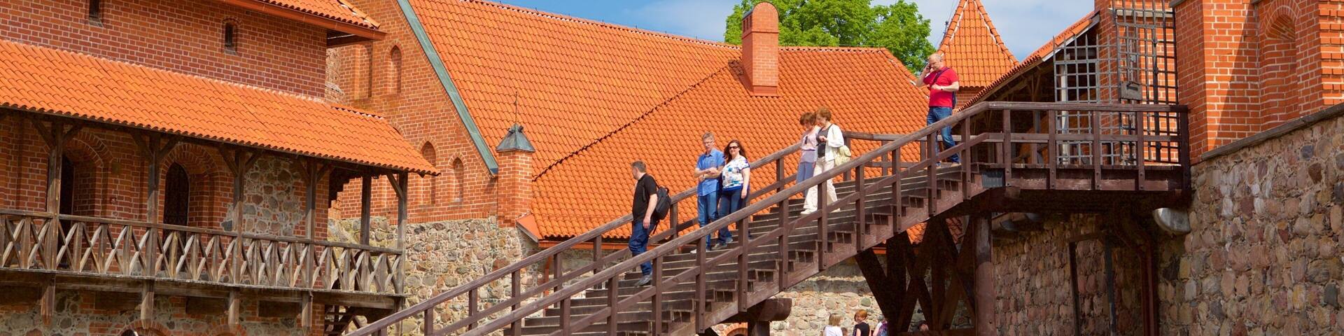 Trakai Island Castle which includes chateau or palace