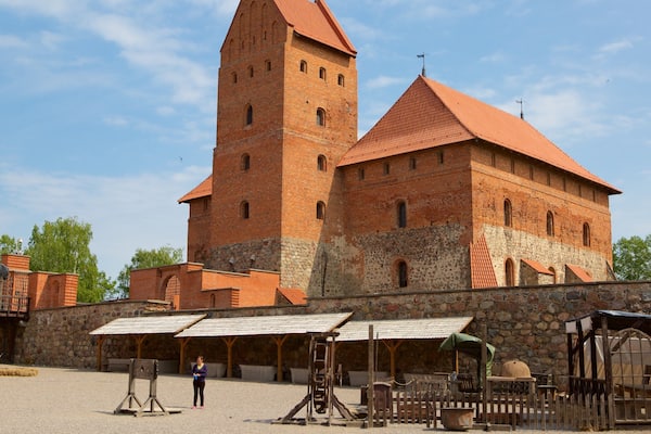 ChĂąteau de l\'Ăźle de Trakai mettant en vedette patrimoine historique